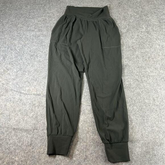 Athleta Pants Small Womens Cruise Jogger In Powervita Black Pull On Activewear - Picture 1 of 10